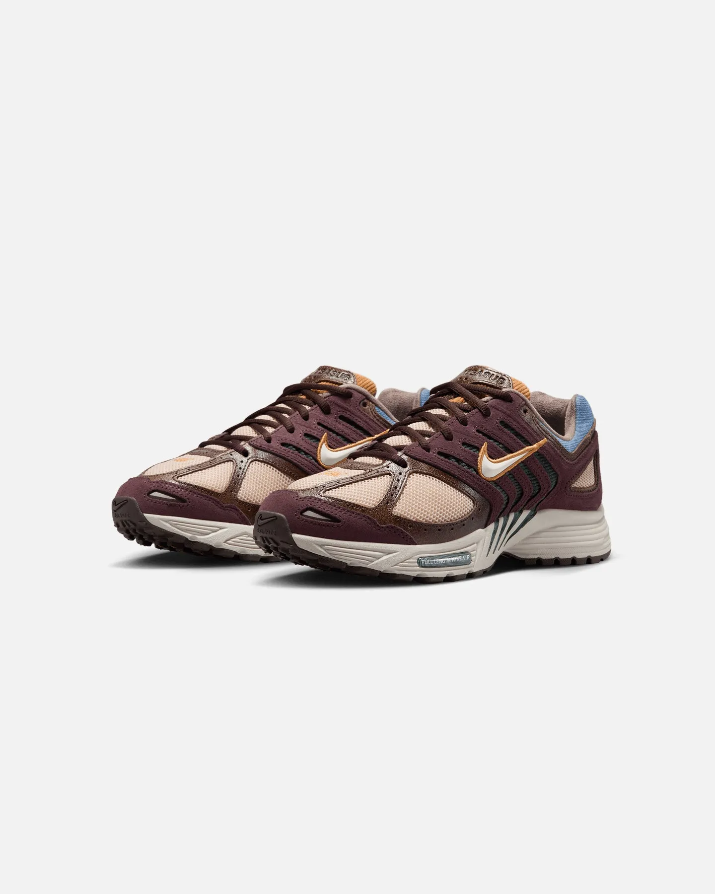 Nike Women's Air Pegasus 2005 Lt Orewood Brown/Sail Moisture   Wicking Material