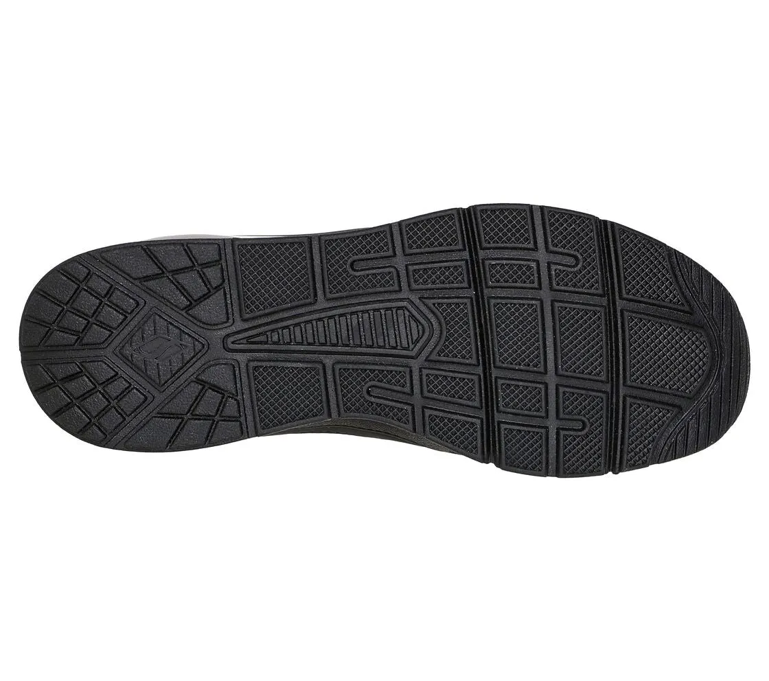 Abrasion Resistance sports lovers Skechers sneakers da donna Uno 2 Traveler 155640/BLK black