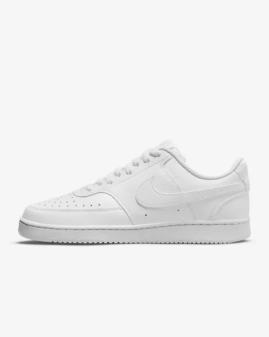 Nike scarpa sneakers da donna Court Vision Low Next Nature DH3158 100 bianco Hyperboloid Midsole Design