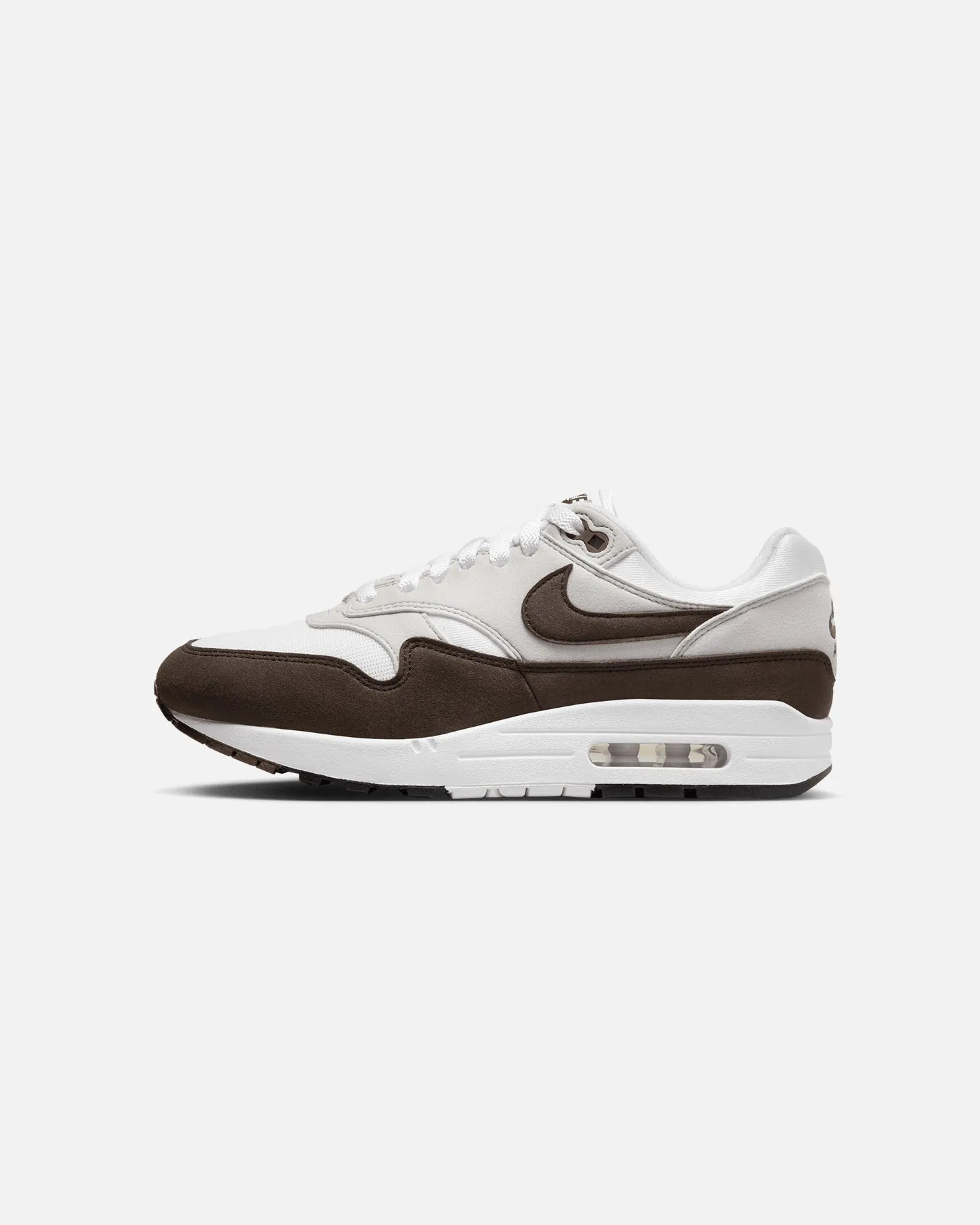 impact - reduction Nike Women's Air Max 1 "Baroque Brown" Neutral Grey/Baroque Brown