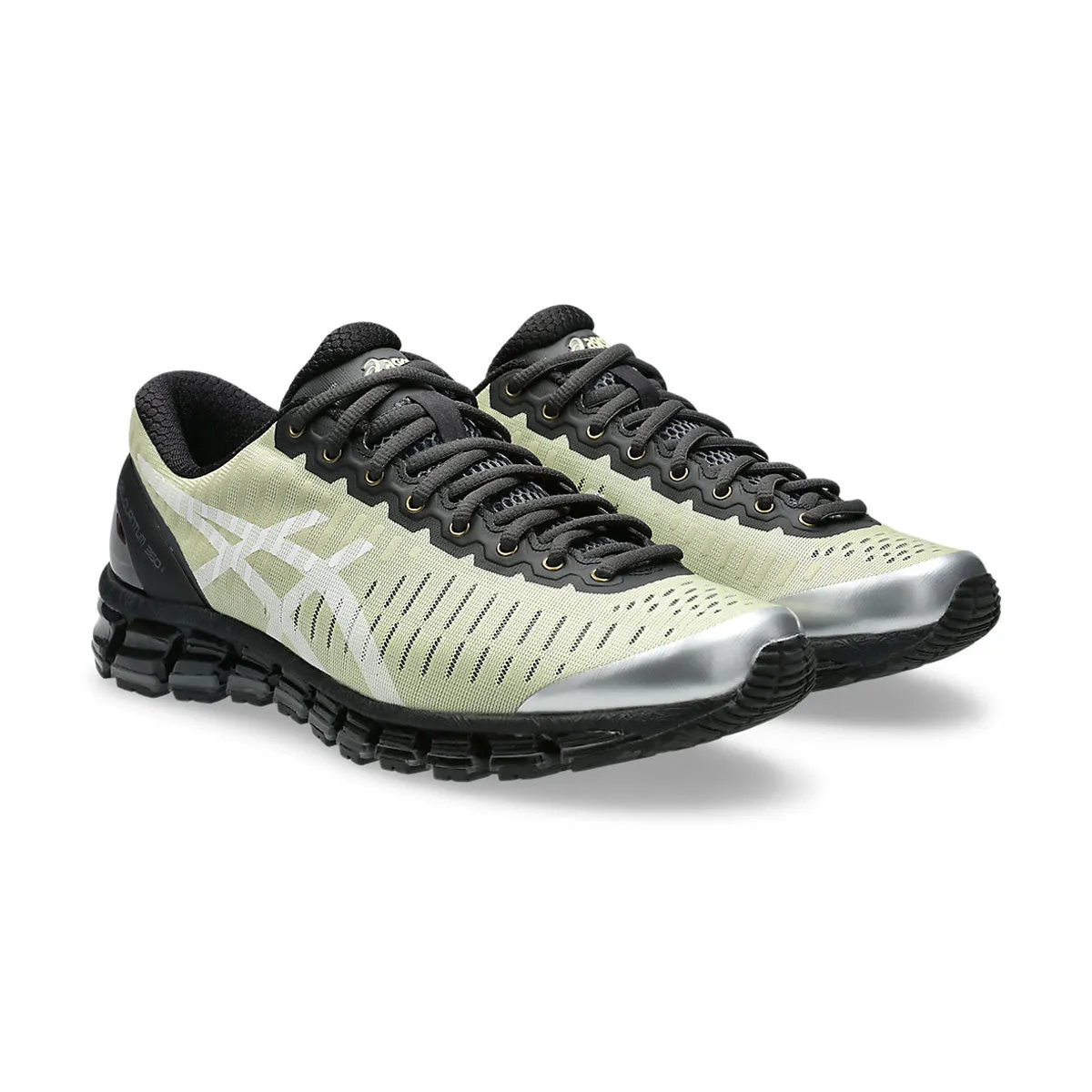 Shock Absorption Midsole Durable ease   Above The Clouds GEL-Quantum 360 I 'Soft Yellow Black'