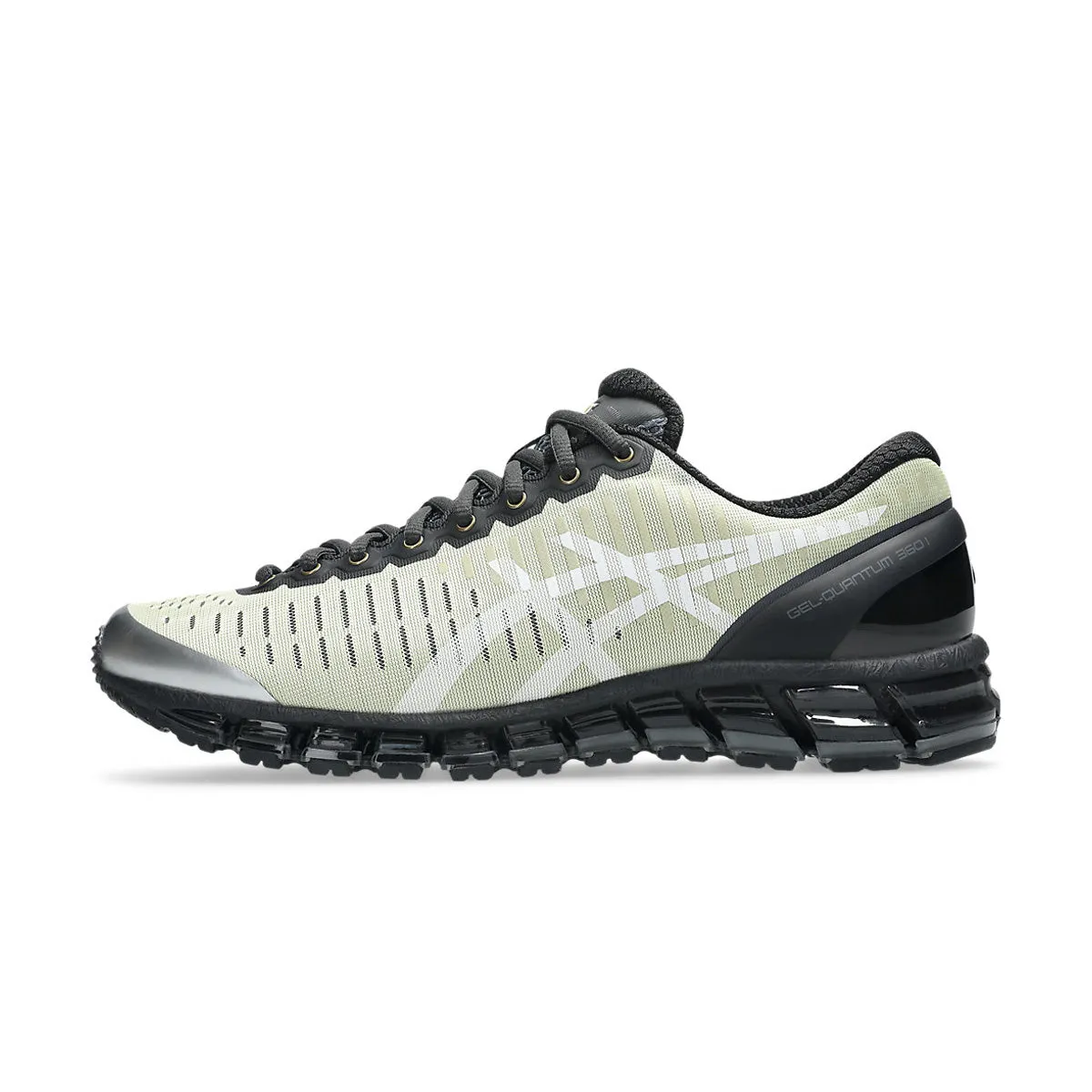   Above The Clouds GEL-Quantum 360 I 'Soft Yellow Black' Flexible Sole Motion Cushion