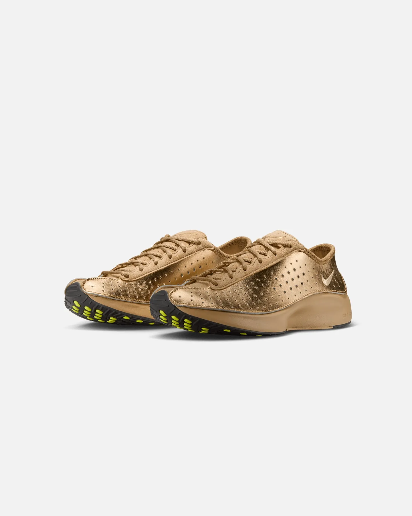 Nike Women's Air Superfly Gold/Parachute Beige Non Chafe Tongue Design