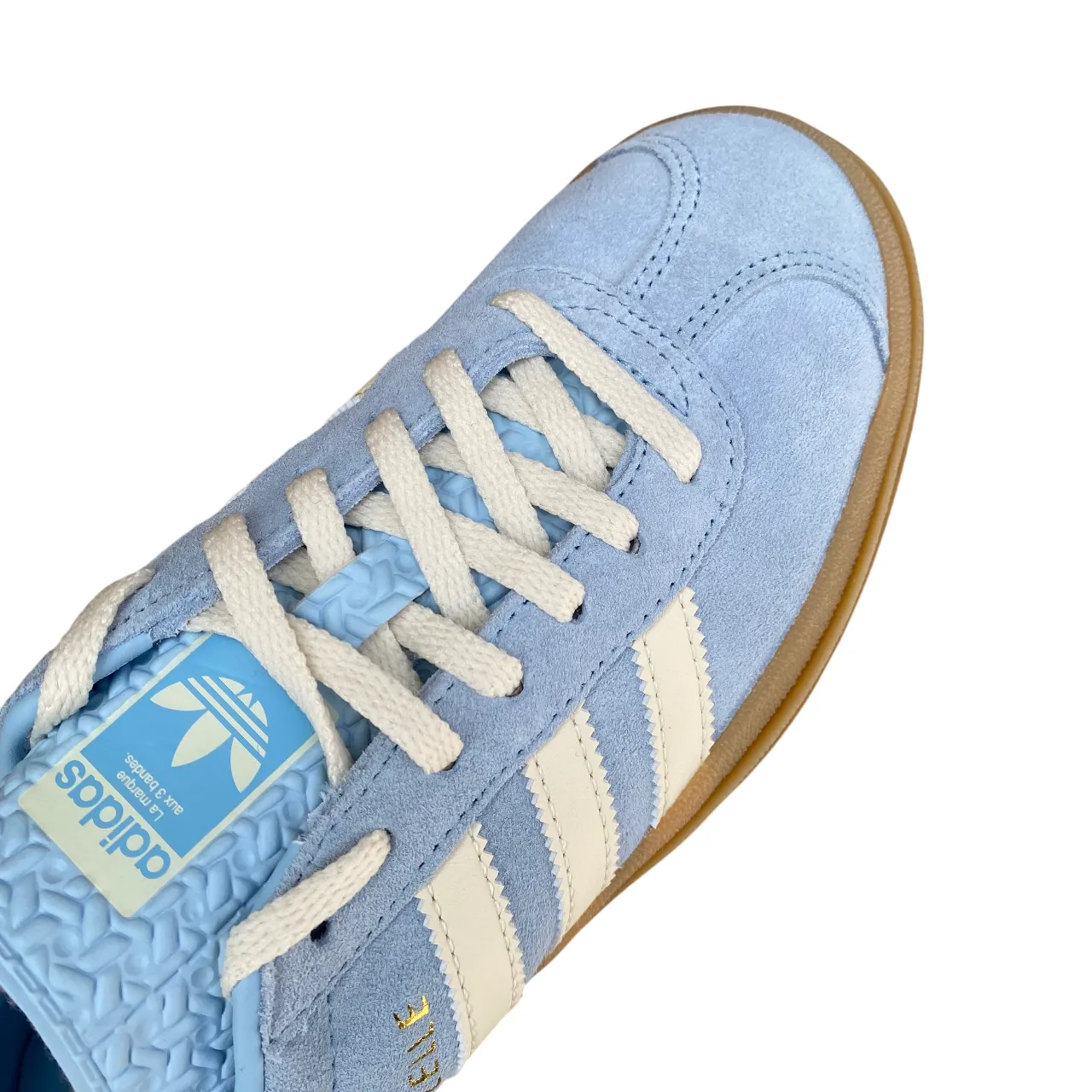 Adidas Gazelle Bold JQ7776 | Sneakers Donna Cielo-Crema | Sportiamo shock - absorbing foam shoe element Zero Drop Platform
