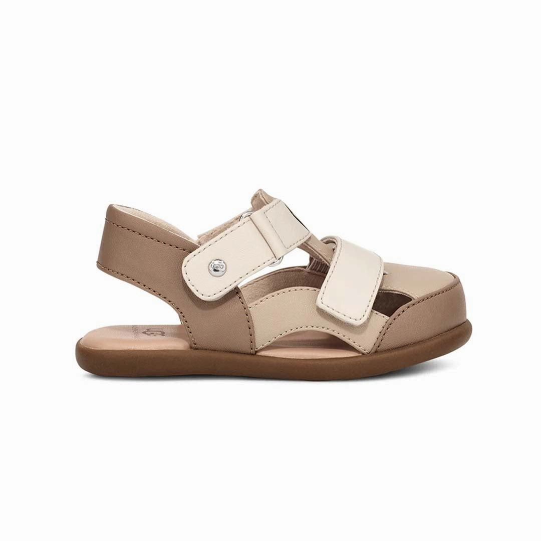 Versatile Sole UGG? - Kids' (Infant & Preschool) Rowan Sugilite Sandals (1152824T-TAN)