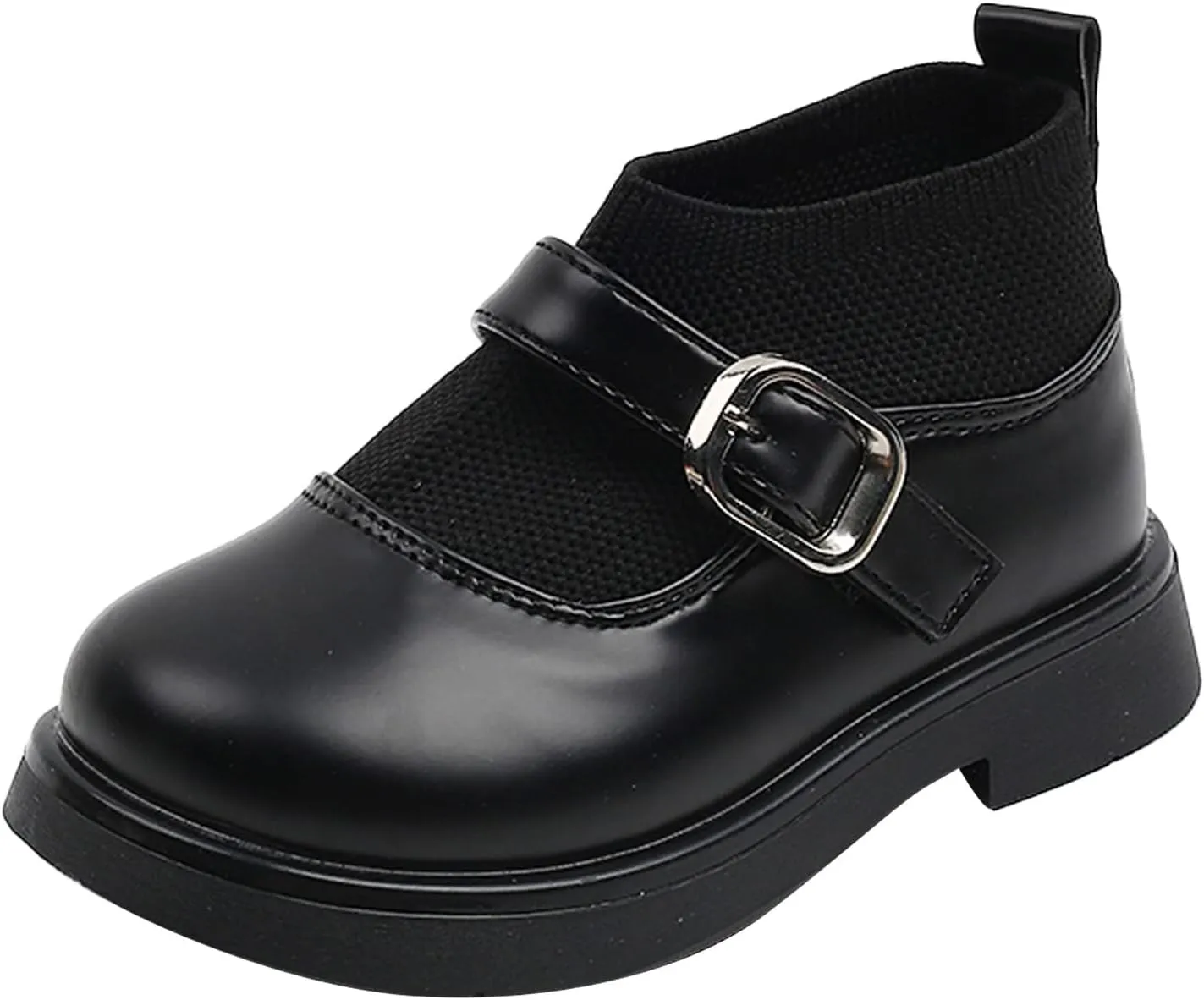 EnJoCho Running Shoes for Toddler Toddler Girls Boots Little Kid Shoes Short Boots Girls School Leather Shoes