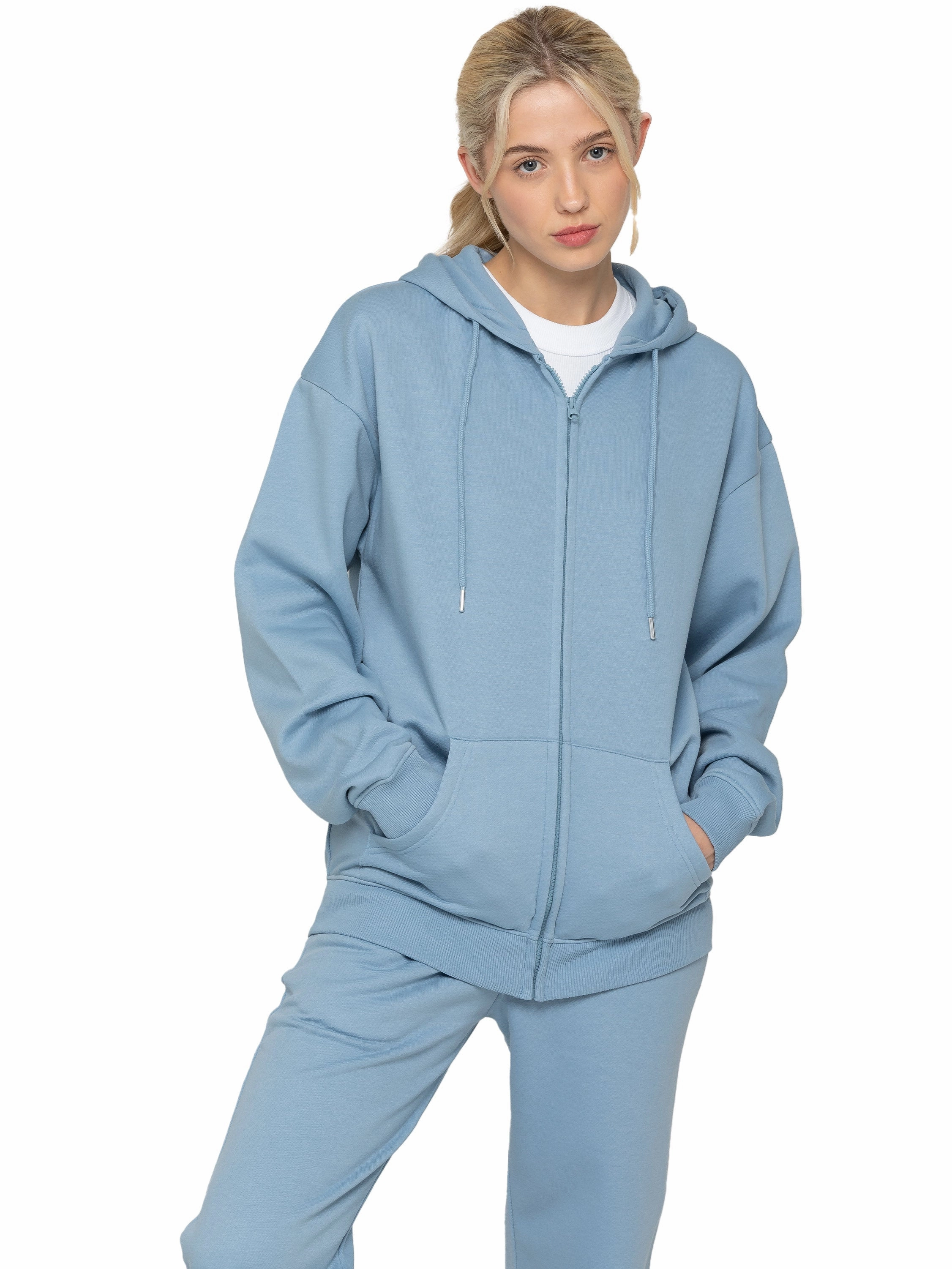 Signal Enzo | Womens Oversized Zipped Hoodie