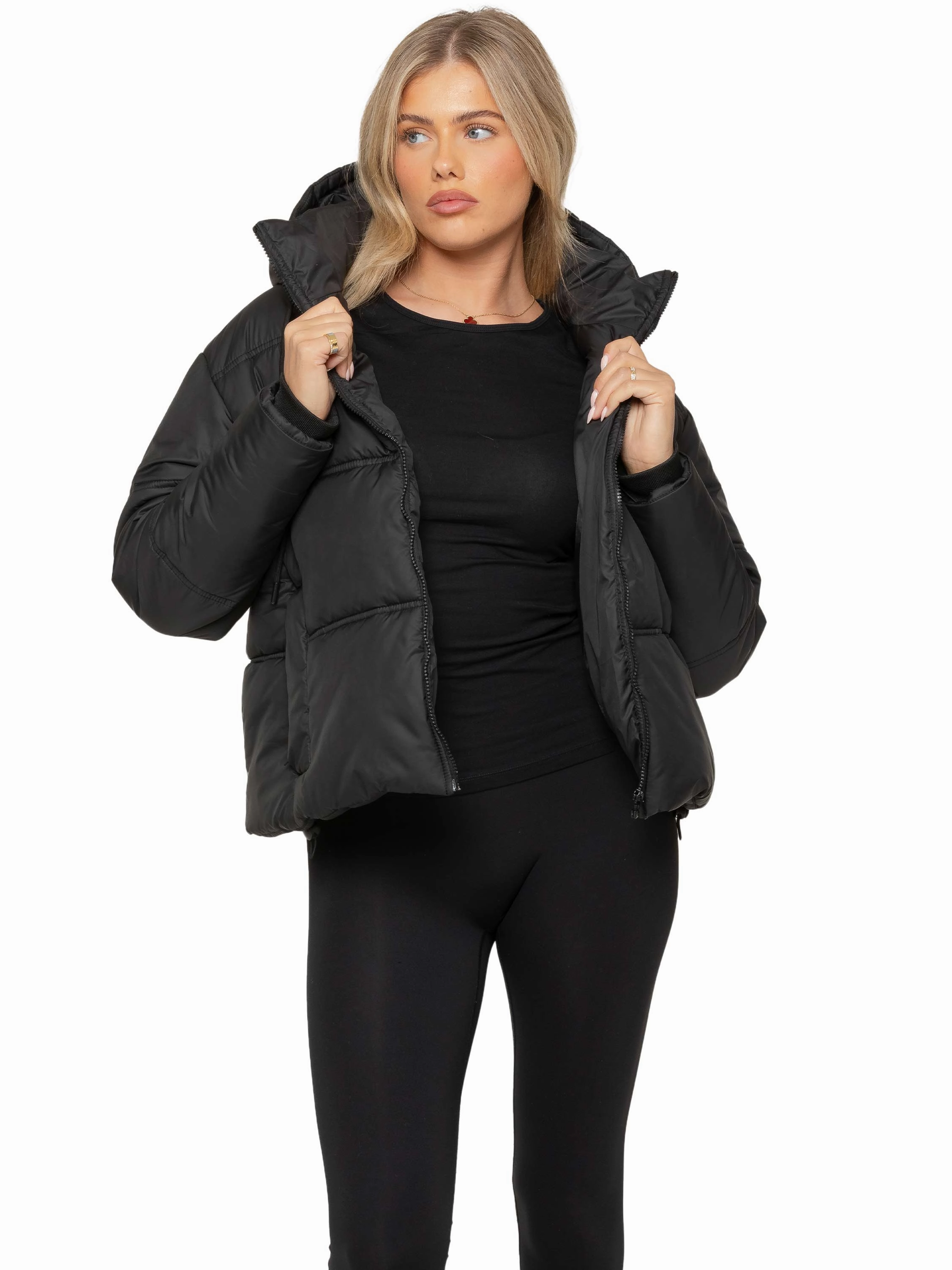Enzo | Womens Puffer Jacket Goal morning