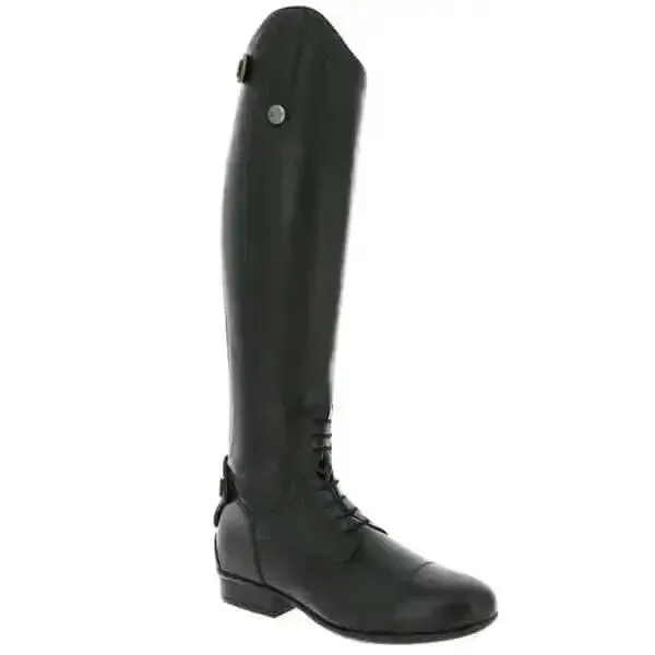 Equitheme Primera Long Riding Boots Grained Tall Junior Leather Competition Riding Boots