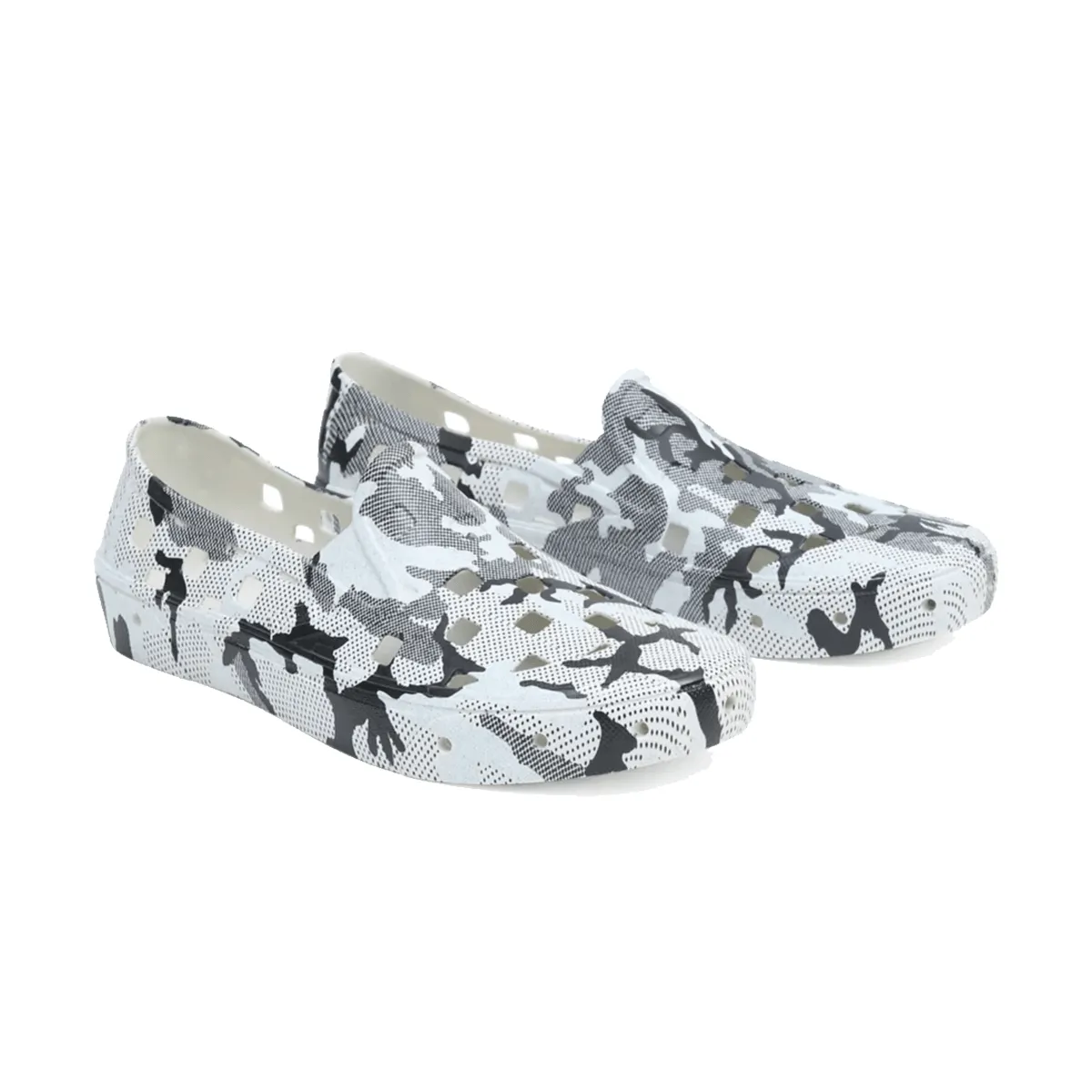 Slip-On Trk 'Grey White' Class Step