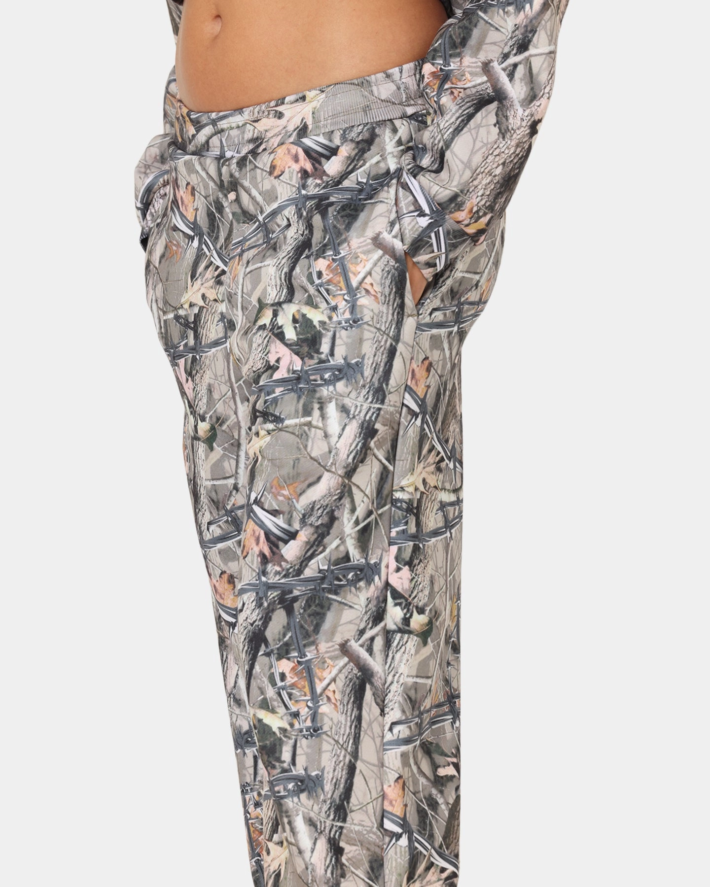 Outdoor Essentials Rayon drape Ed Hardy Women's Camouflage Trackpants Real Tree Camo