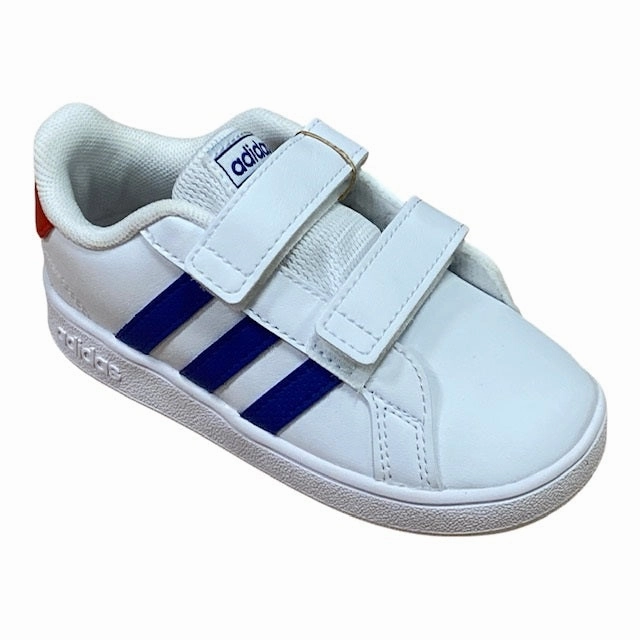 Torsional Stability Bridge Adidas sneakers da bambino Grand Court CF I GX5749 white-royal-red