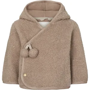 SeamlessShoulderPanels Flexible Fleece Lining MarMar Bonded Teddy Sandy Shores Jojo Fleece Jacket