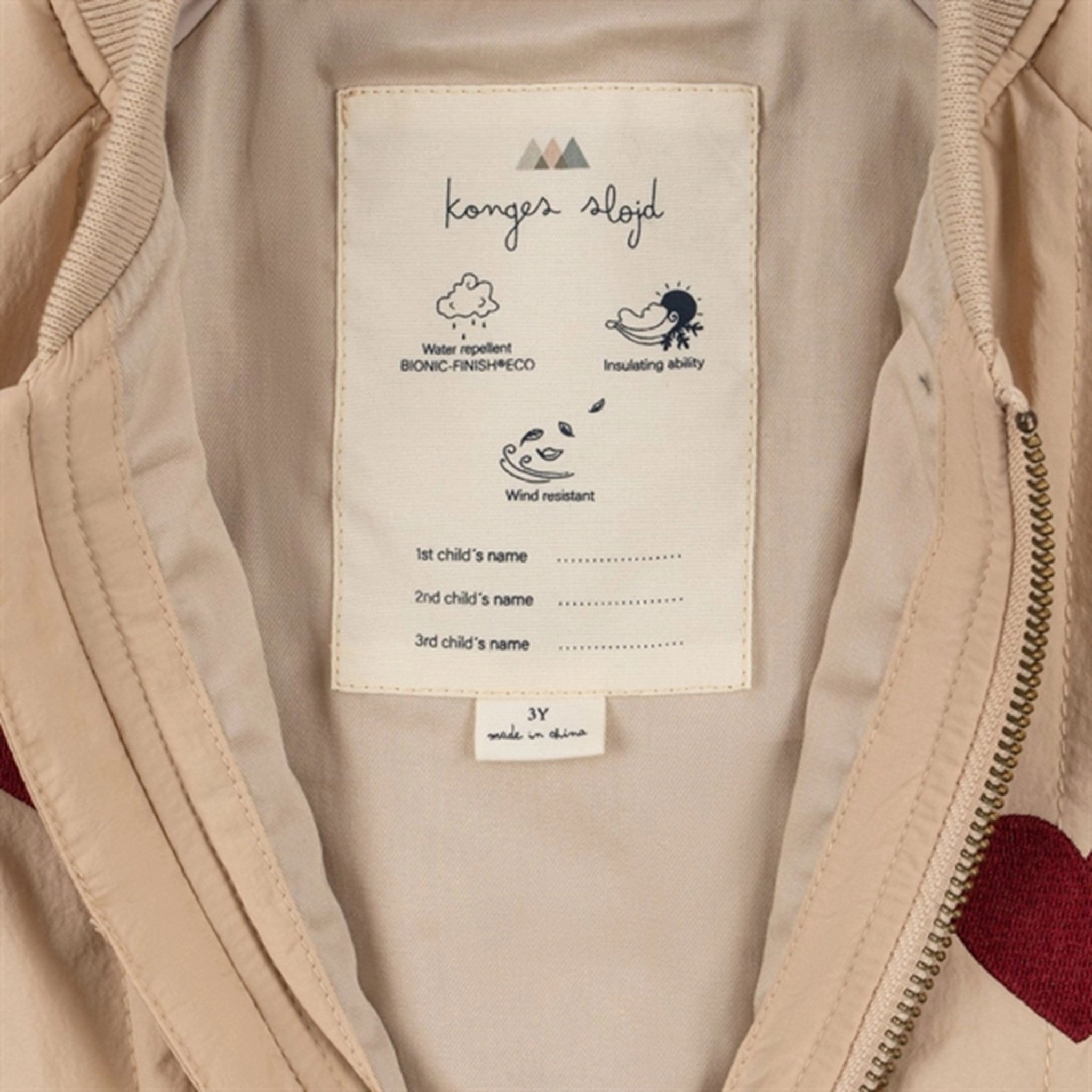 Konges Sl?jd Juno Bomber Jacket Coeur AirflowVents