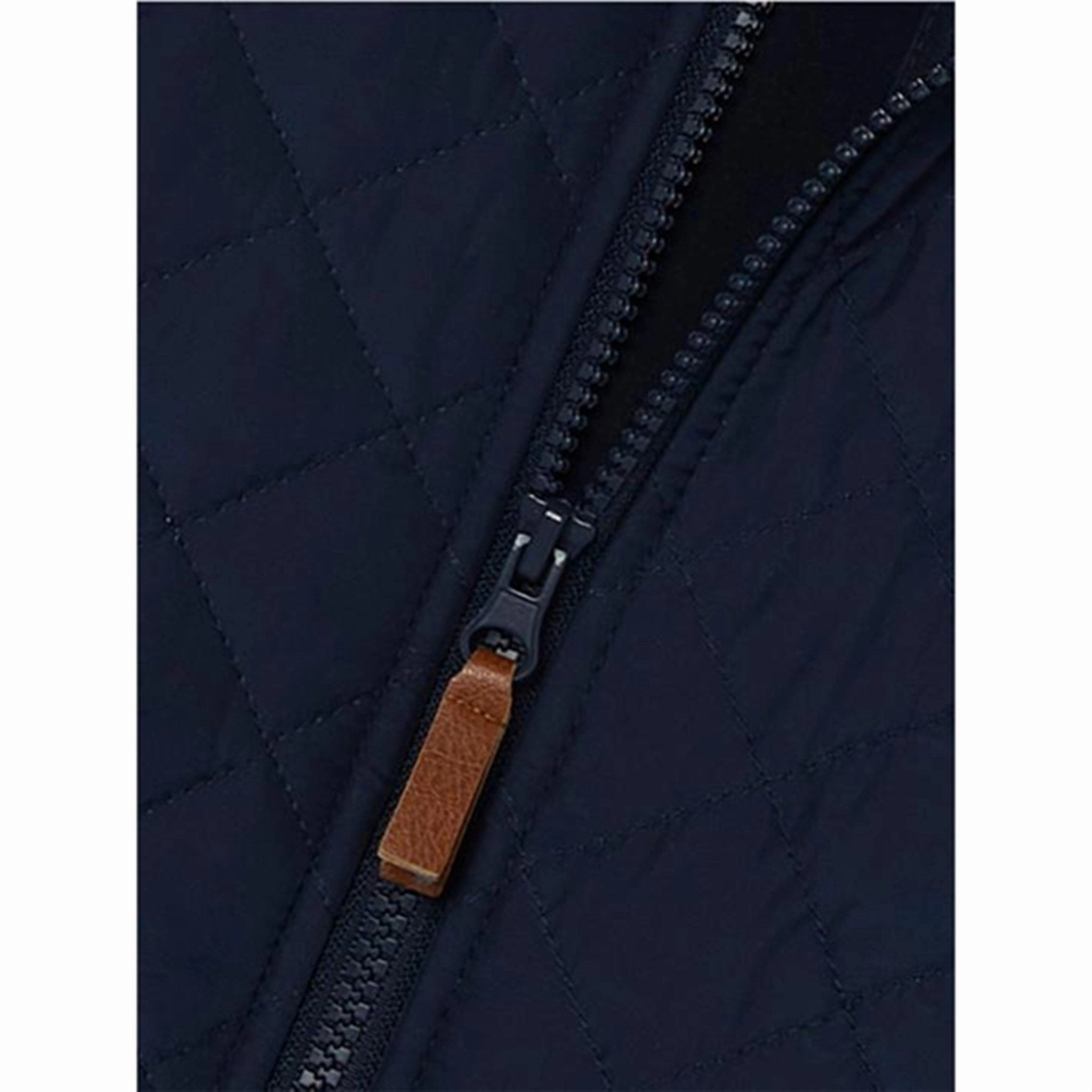 Name it Dark Sapphire Alfa Quilted Jacket AbrasionResistant Surface Smooth Zipper Glides