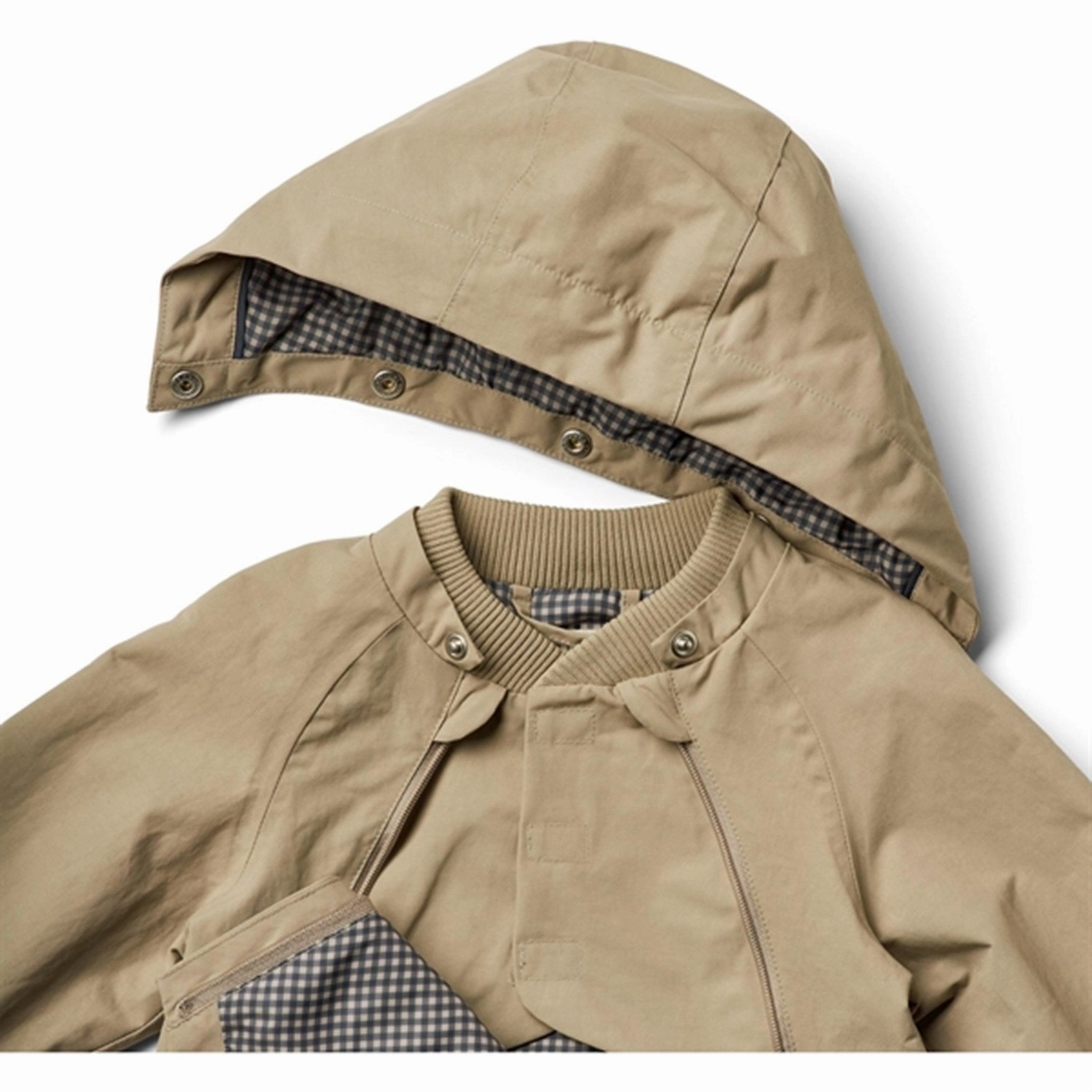 Wheat Jacket Sveo Tech Beige Stone Wind Resistant Fabric Anti Static Lining