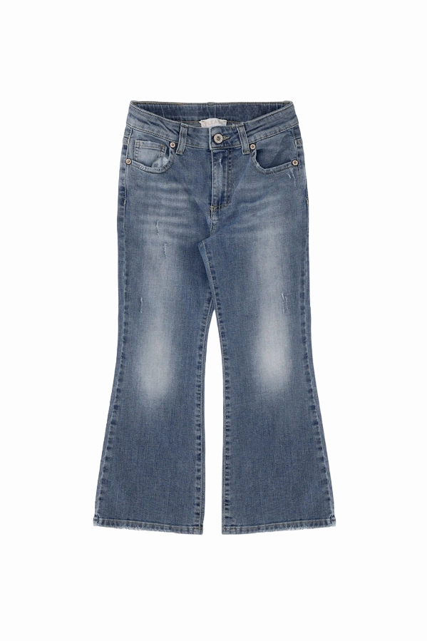 Please pantalone jeans da ragazza PH08W00G55 blu Stretch Minimalist