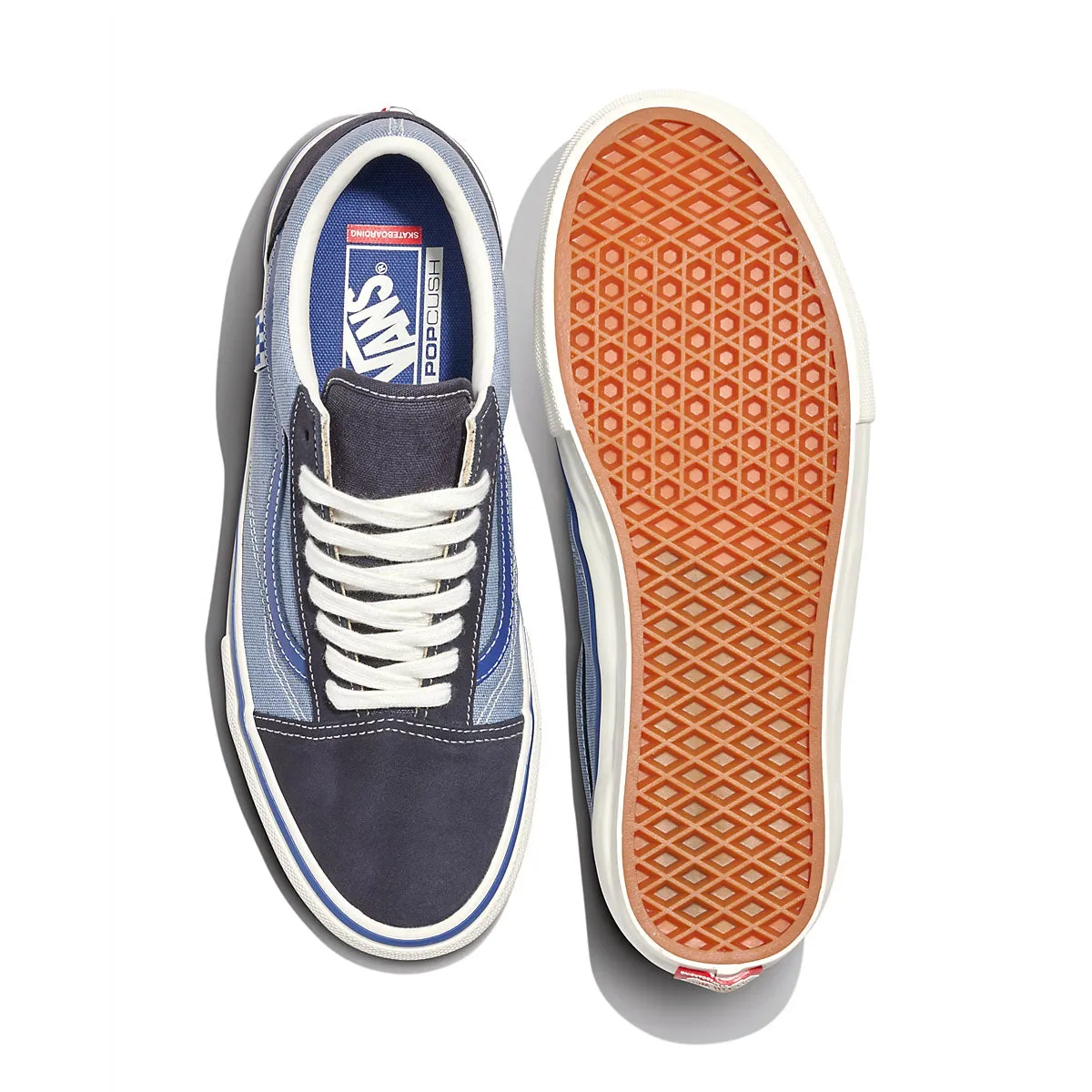   Elijah Berle Skate Old Skool 'Dusty Blue' Slip On