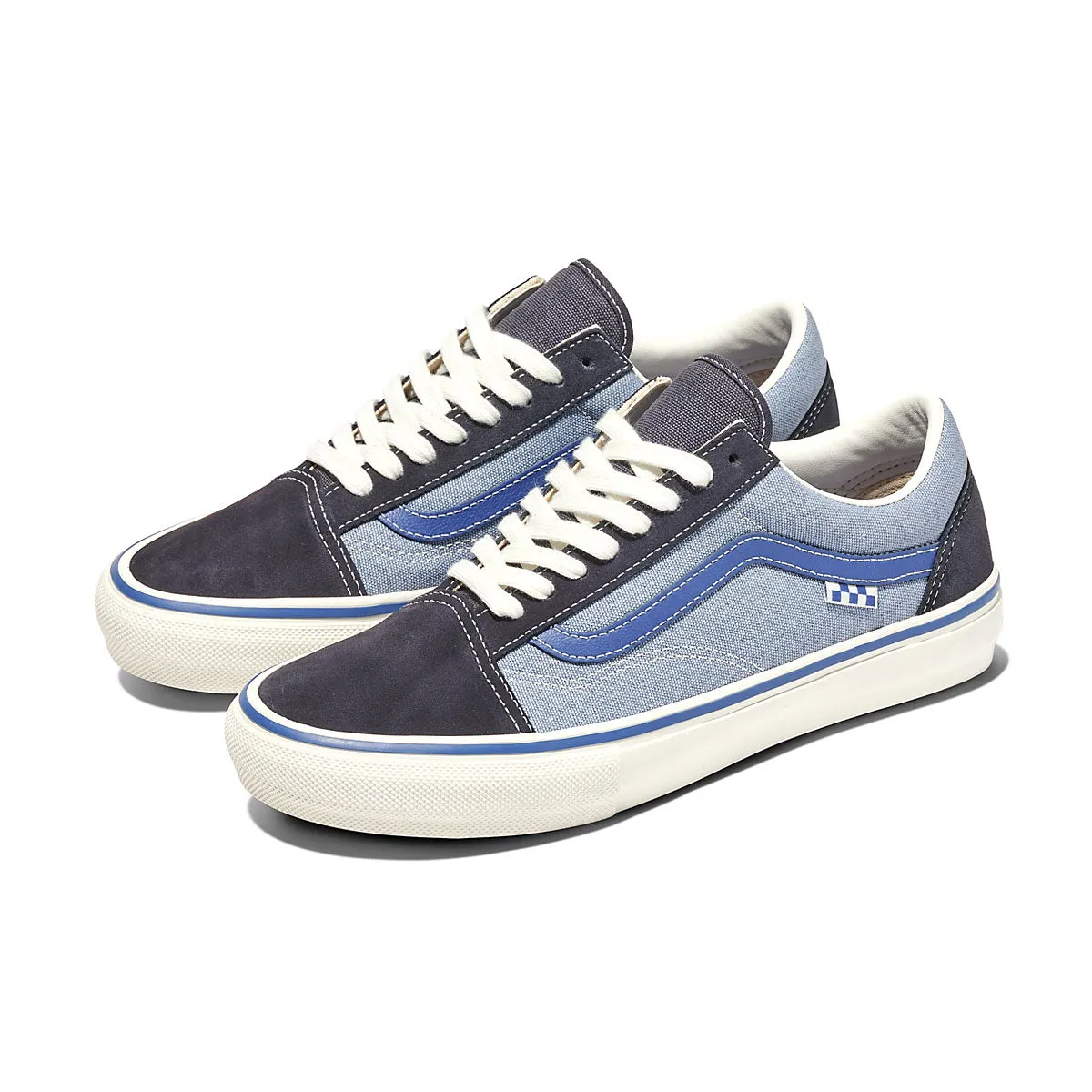   Elijah Berle Skate Old Skool 'Dusty Blue' Sling Back