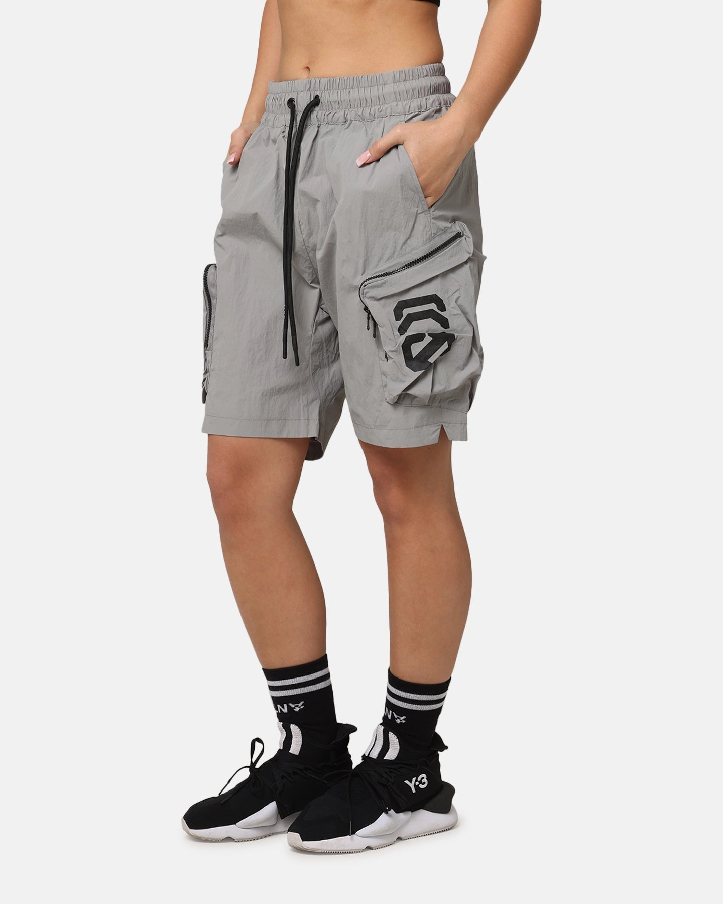 Windproof Design The Anti Order Faction Technical Shorts Gray