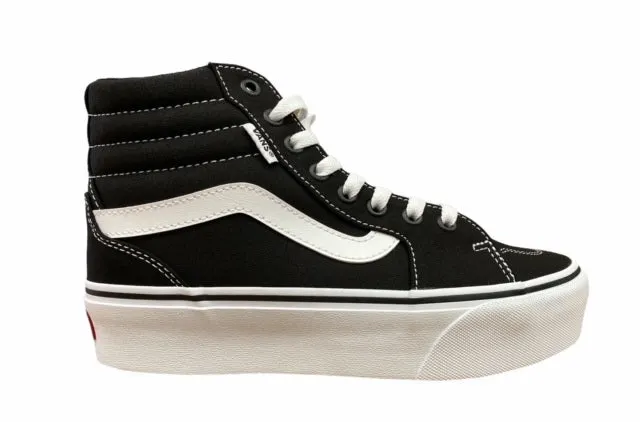 Torsional Rigidity Enhancement EVA Vans scarpa sneakers da donna con zeppa Ward VN0A3TLC1871 nero-bianco