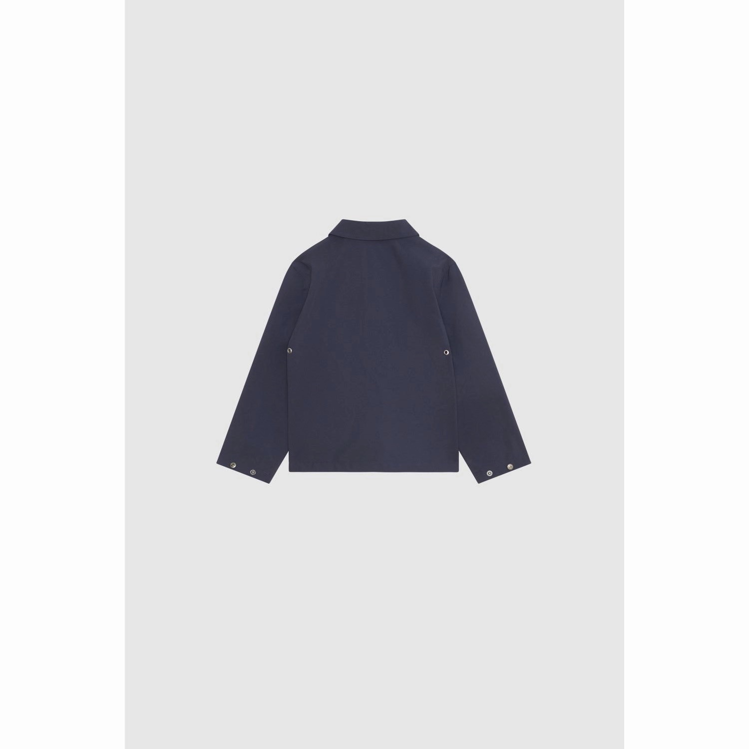 Wood Wood Navy Tommy Eclipse Coach Jacket High Density Weave Versatile Layering Options
