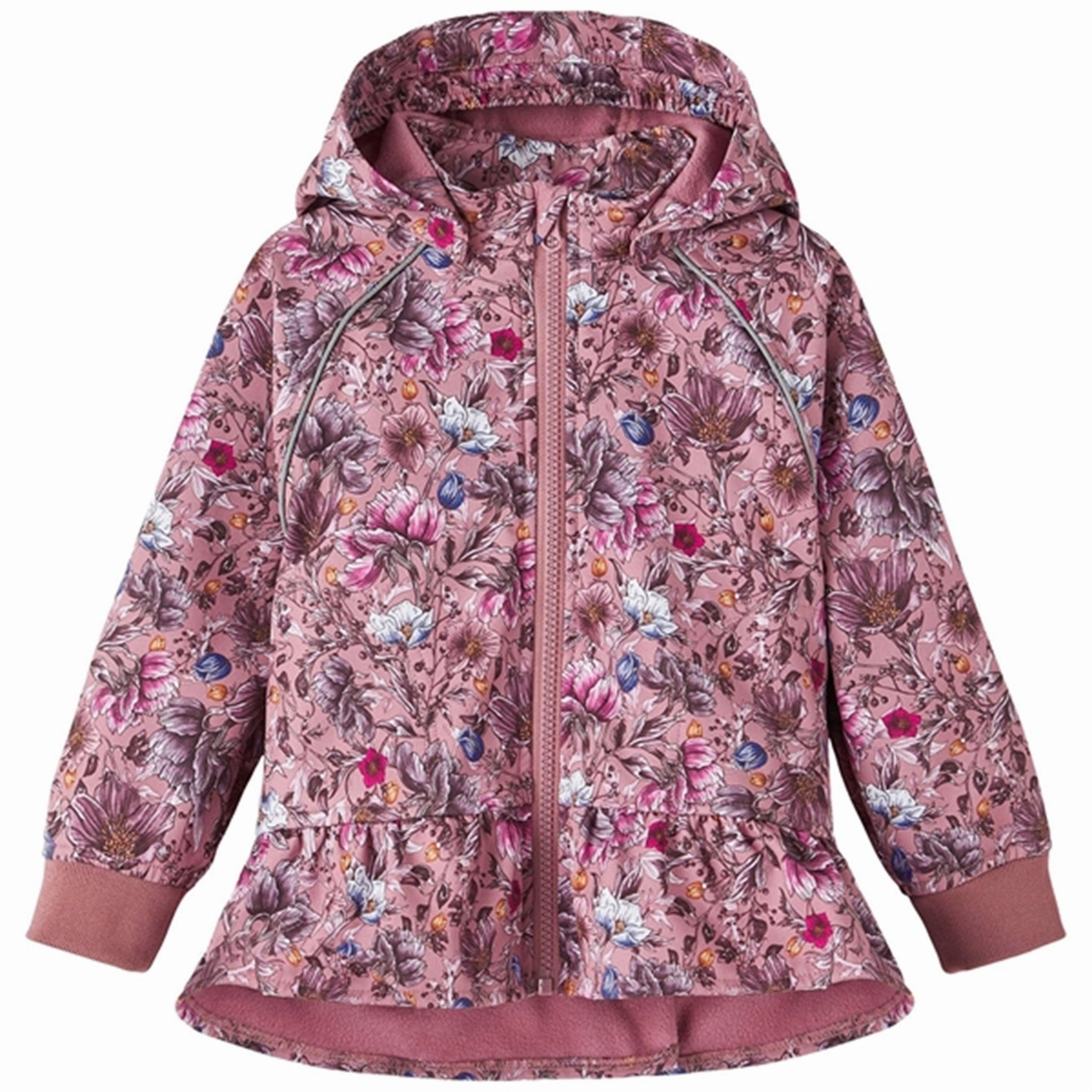 Name it Wistful Mauve Alfa Jacket Flounce Wallpaper Wind Chill Protection Airy Layer Fit