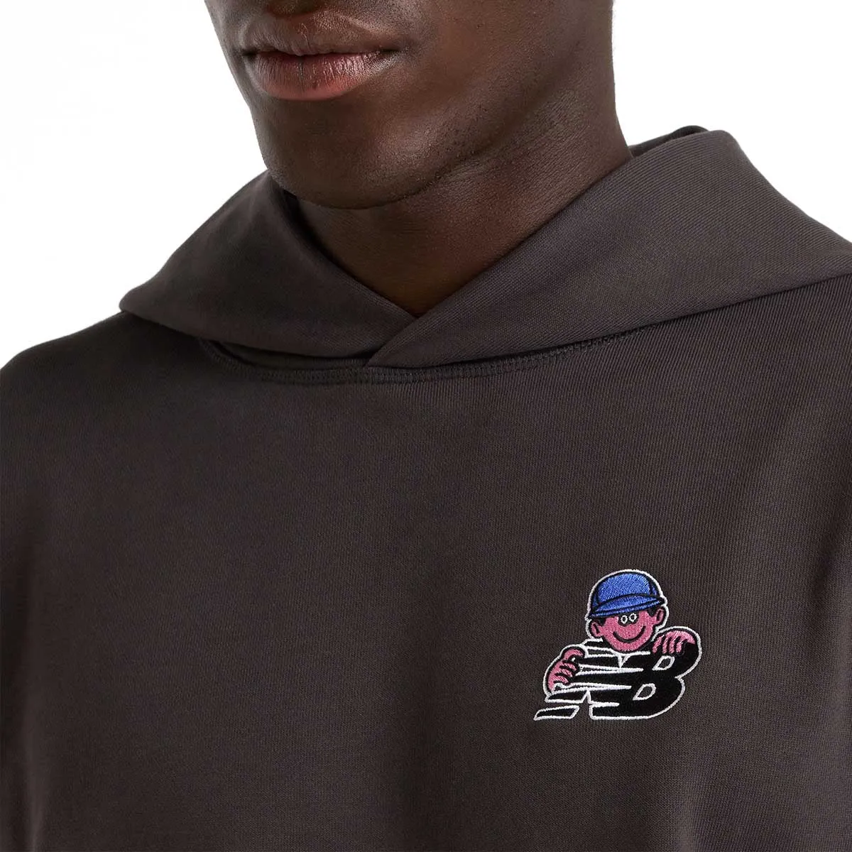   Face Oka Character Hoodie 'Black' Moisture Wicking Liner
