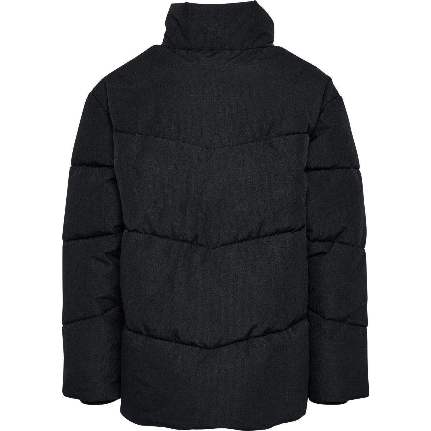 Classic Casual Look Hummel Black Puffer Jacket