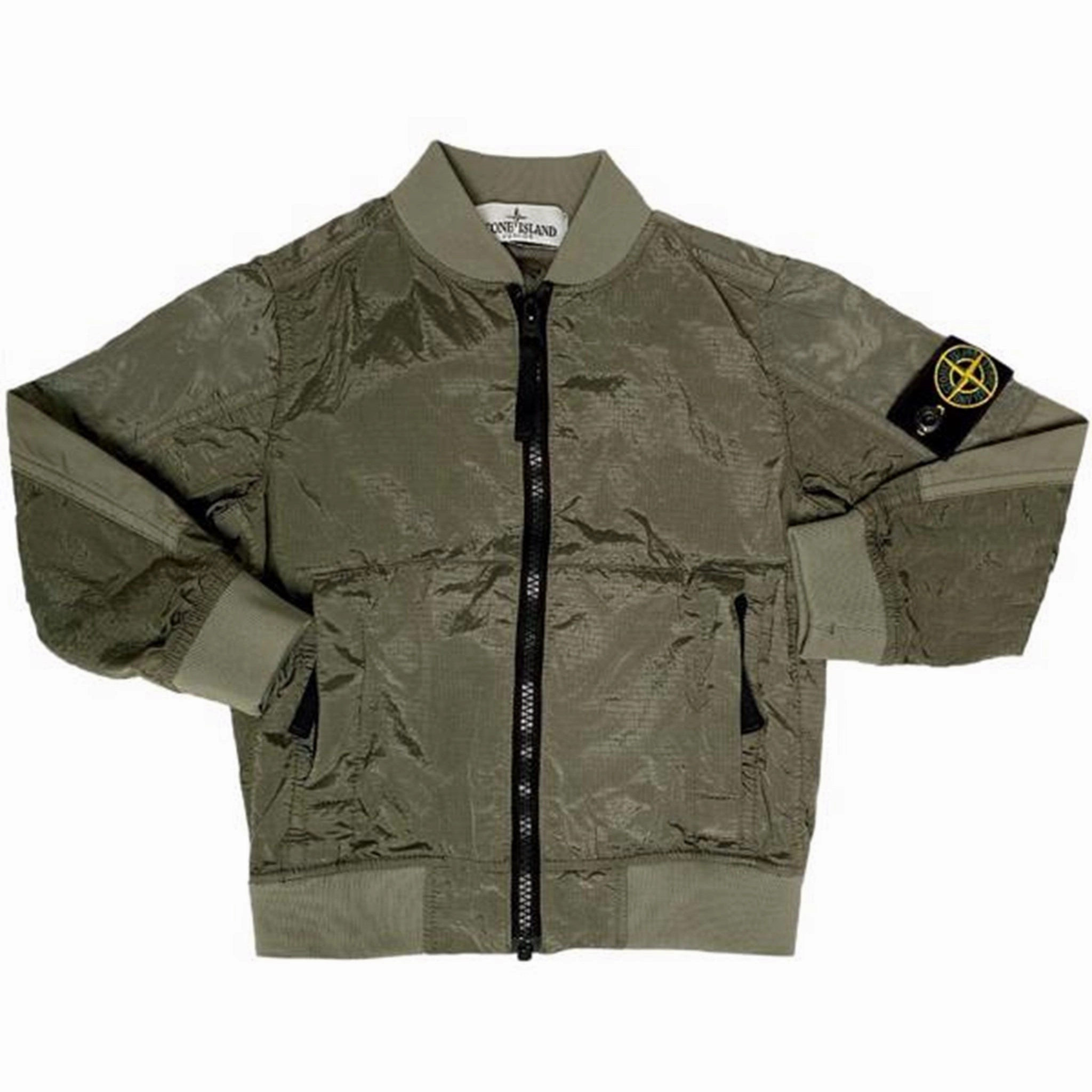 Stone Island Junior Jacket Green Fashion Event