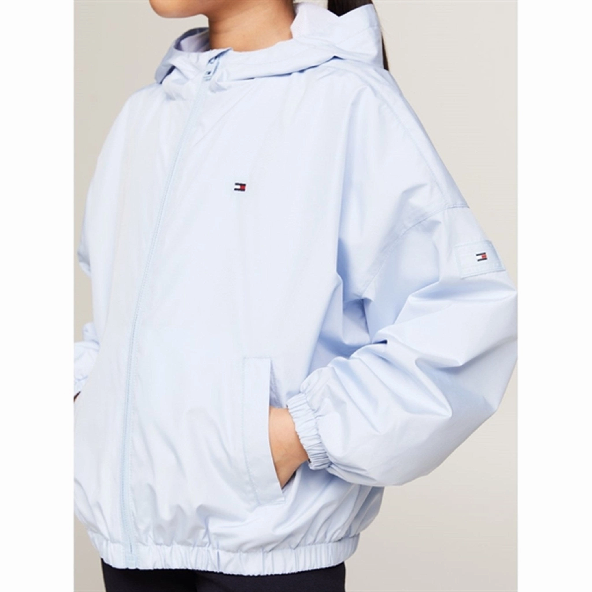 Tommy Hilfiger Essential LW Jacket Breezy Blue All Weather Piece Everyday apparel