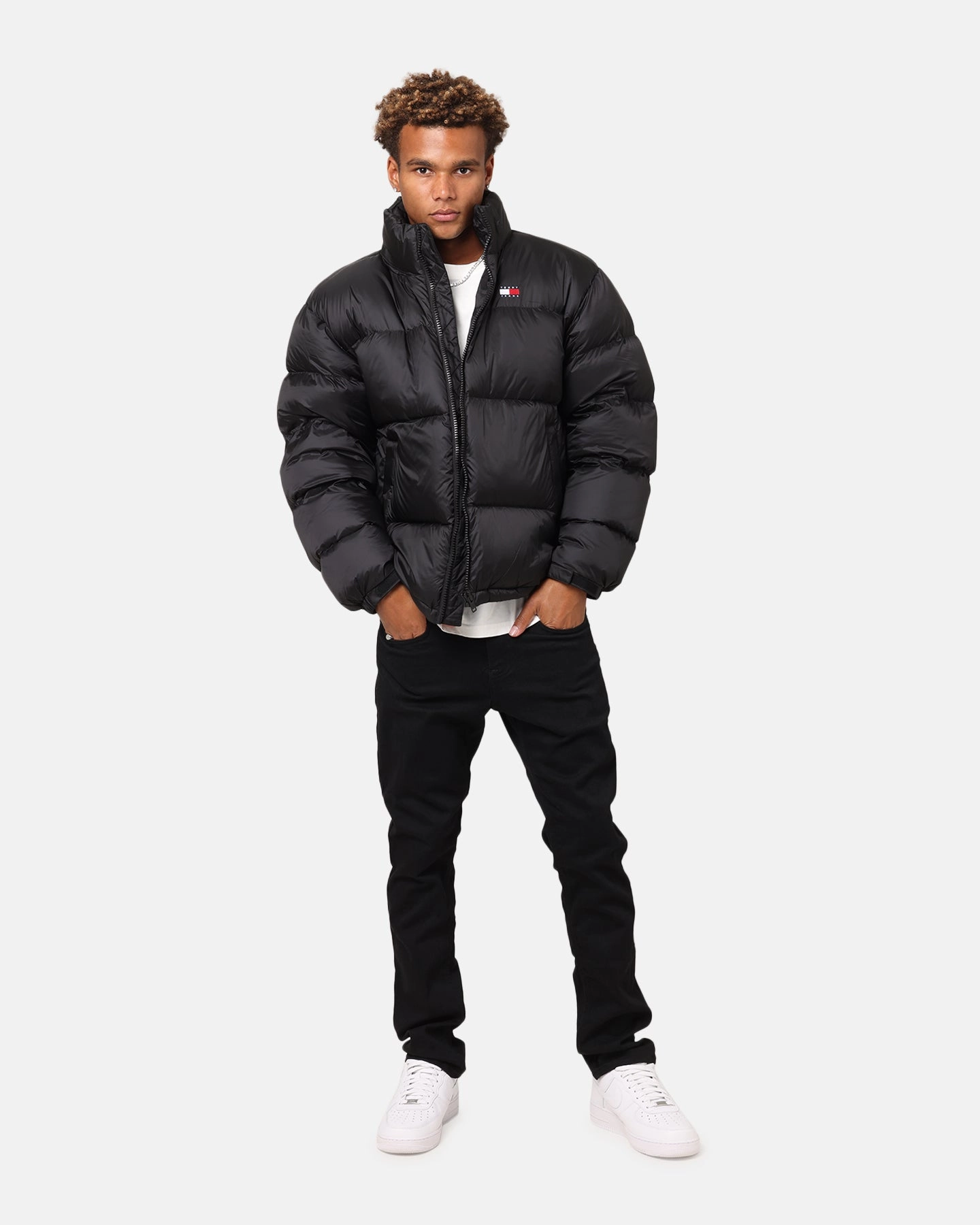 Core Layer Trendy Accessory Tommy Jeans Alaska Packable Puffer Jacket Black