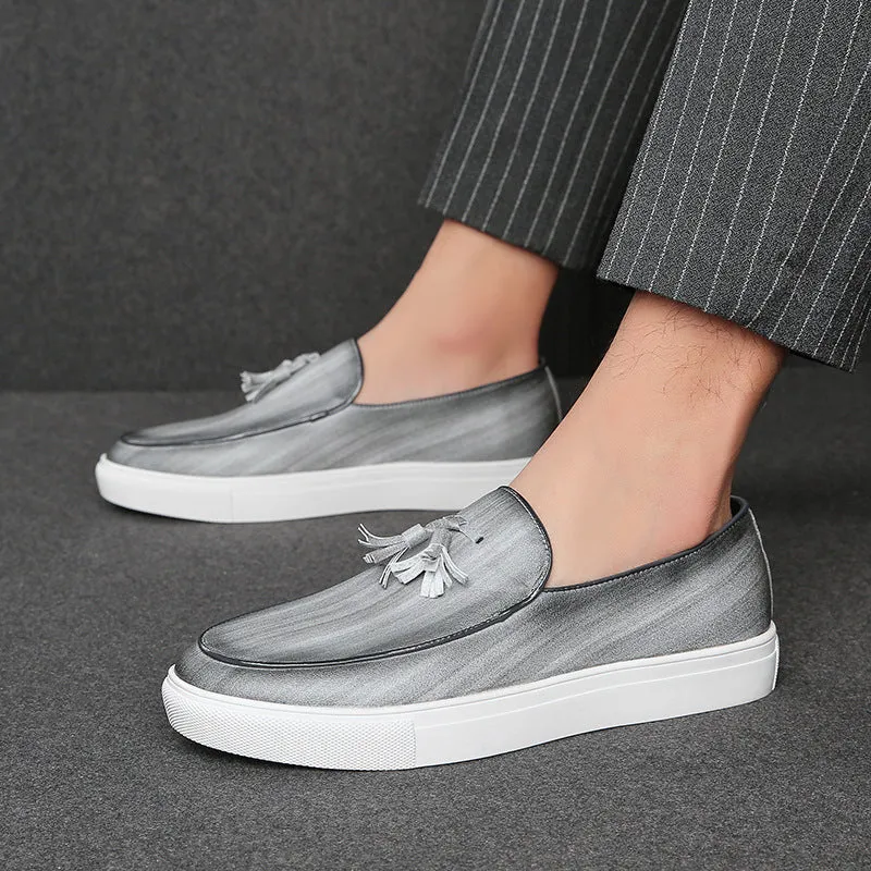 Fashion Catwalk Leather Shoes Men's Personalized Business Casual Gentlemanly Shoes