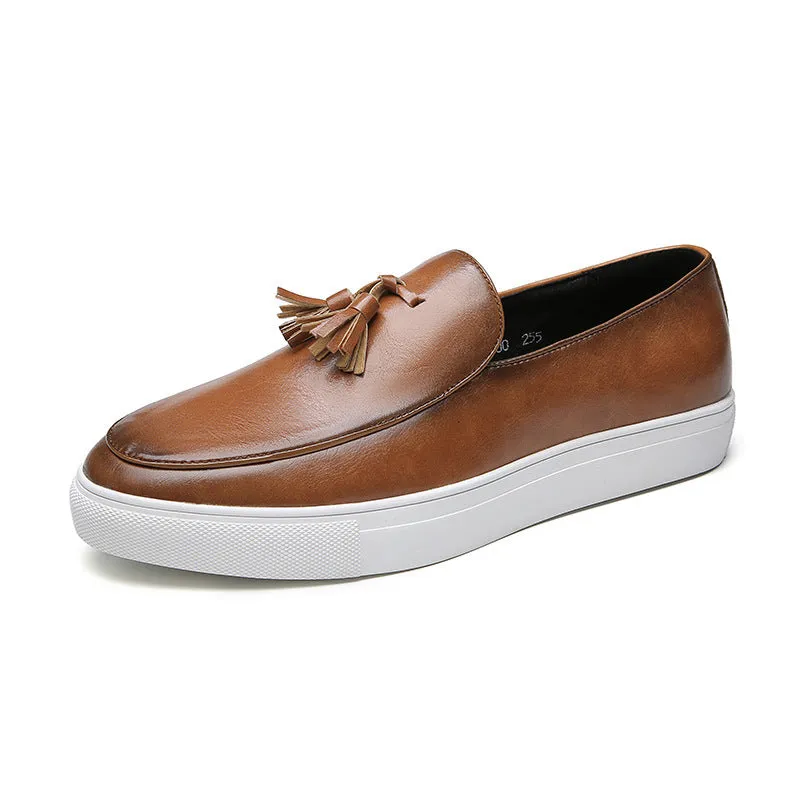 Fashion Catwalk Leather Shoes Men's Personalized Business Casual Gentlemanly Shoes