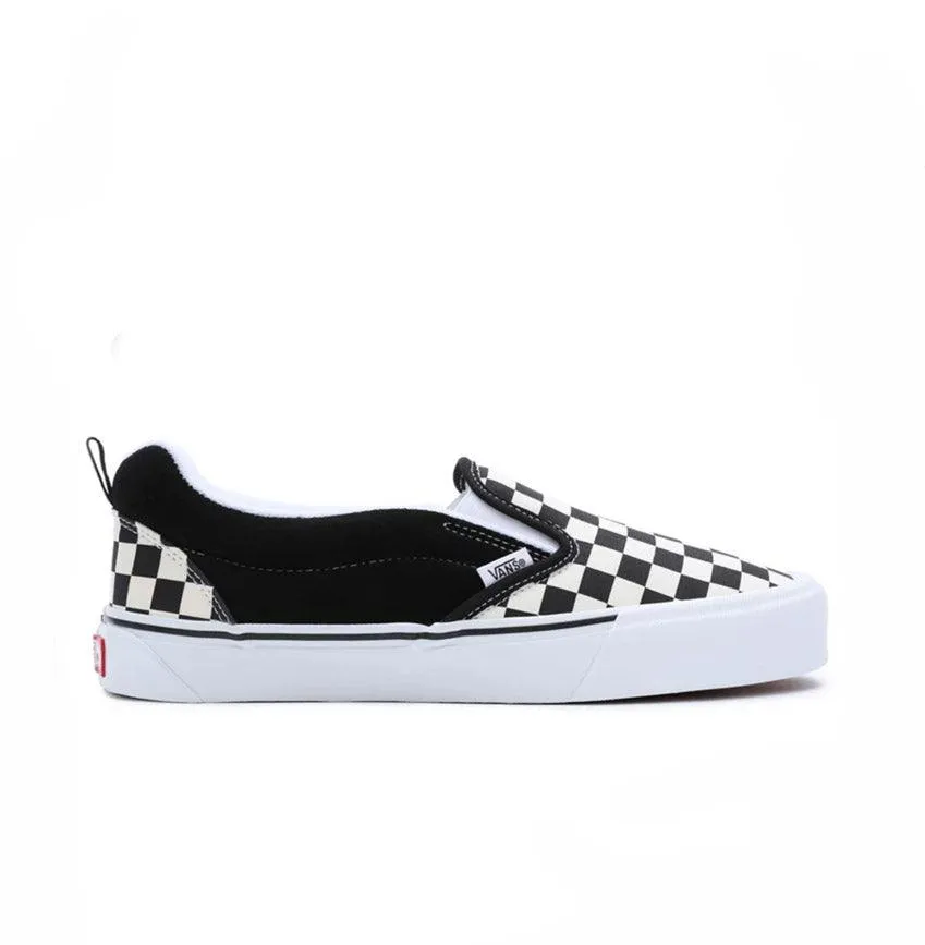 Knu Slip 'Checkerboard True White' synthetic material Chic Walk