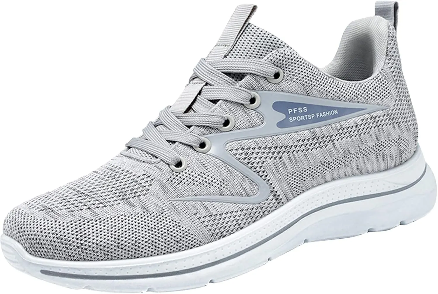 Fashion Summer and Casual Men Flat Lightweight Mesh Breathable Solid Color Mens Sneaker Shoes Support Sneaker