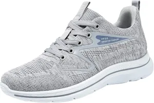 Fashion Summer and Casual Men Flat Lightweight Mesh Breathable Solid Color Mens Sneaker Shoes Support Sneaker