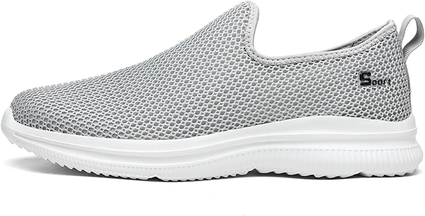 Fashion Summer Men Mesh Breathable Flat Lightweight Comfortable Casual Sneaker Mens