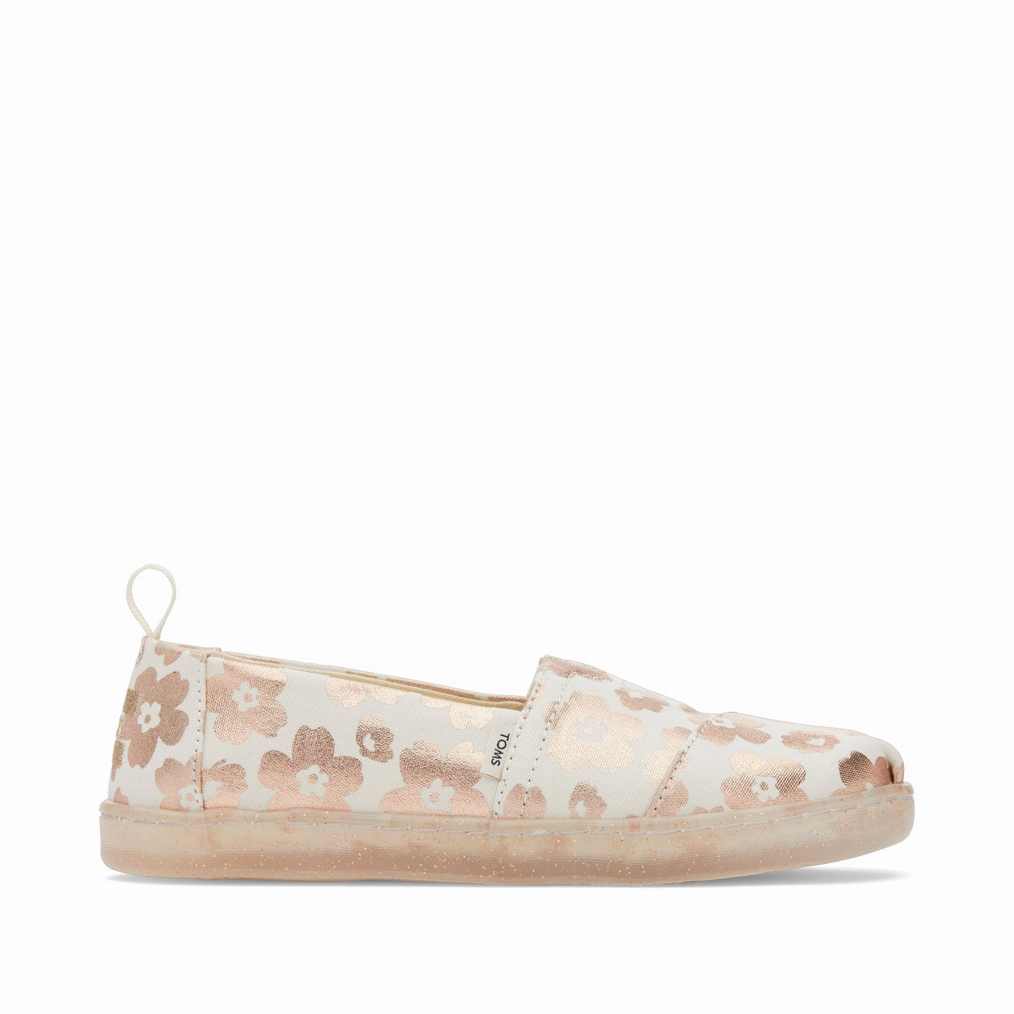 Youth Alpargata Natural Foil Ojai Floral Kids Shoe Comfortable Bottom