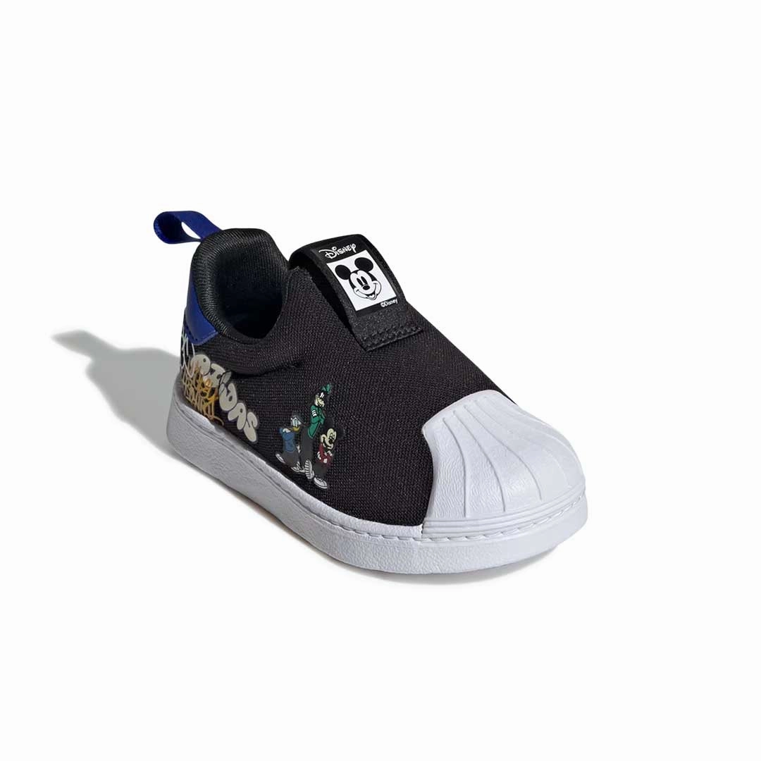 Impact Resistant Heel Cup adidas - Kids' (Infant) adidas x Disney Mickey Superstar 360 Shoes (IG6855)