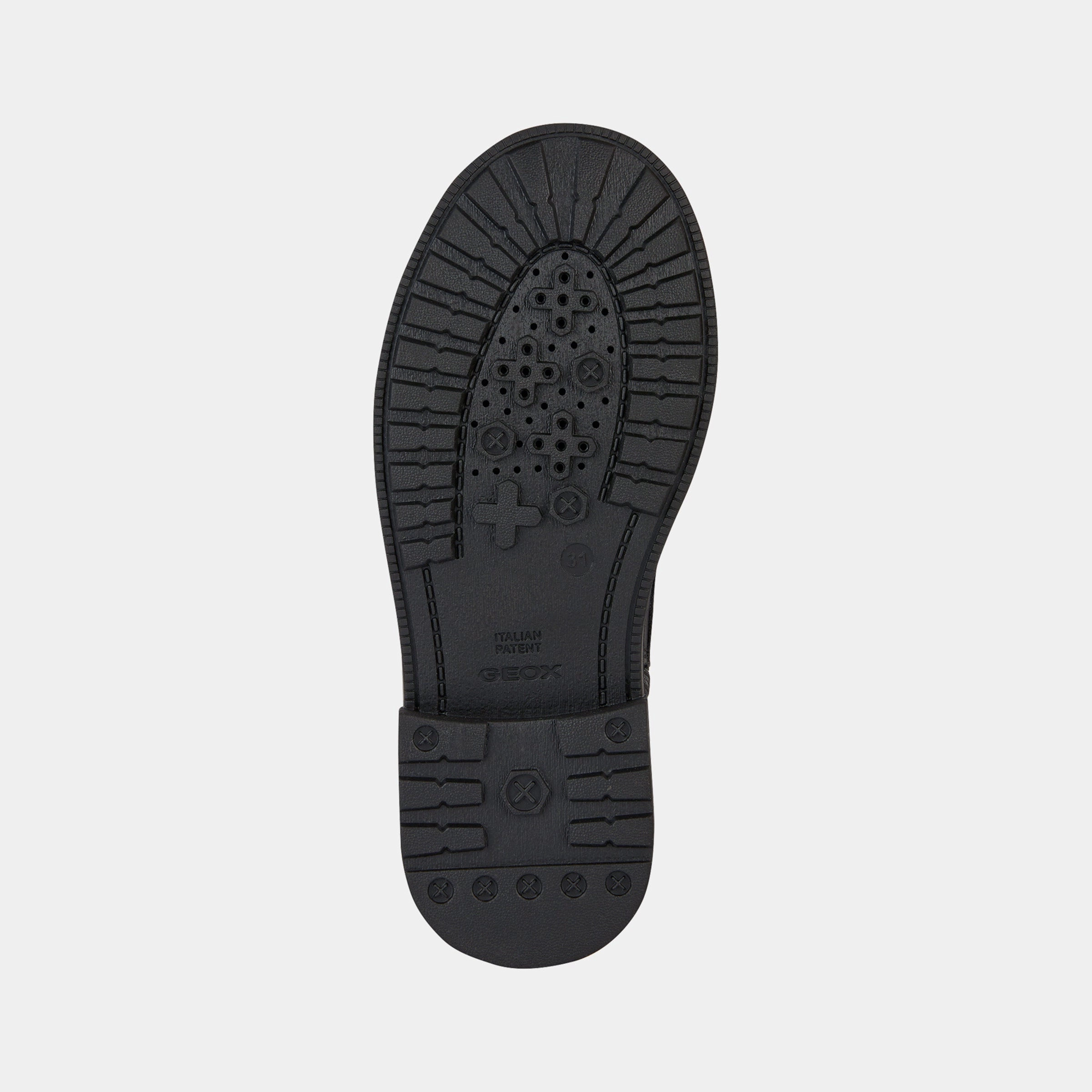 Black Eclair Butterfly Gem Boots Durable Outsole Rubber