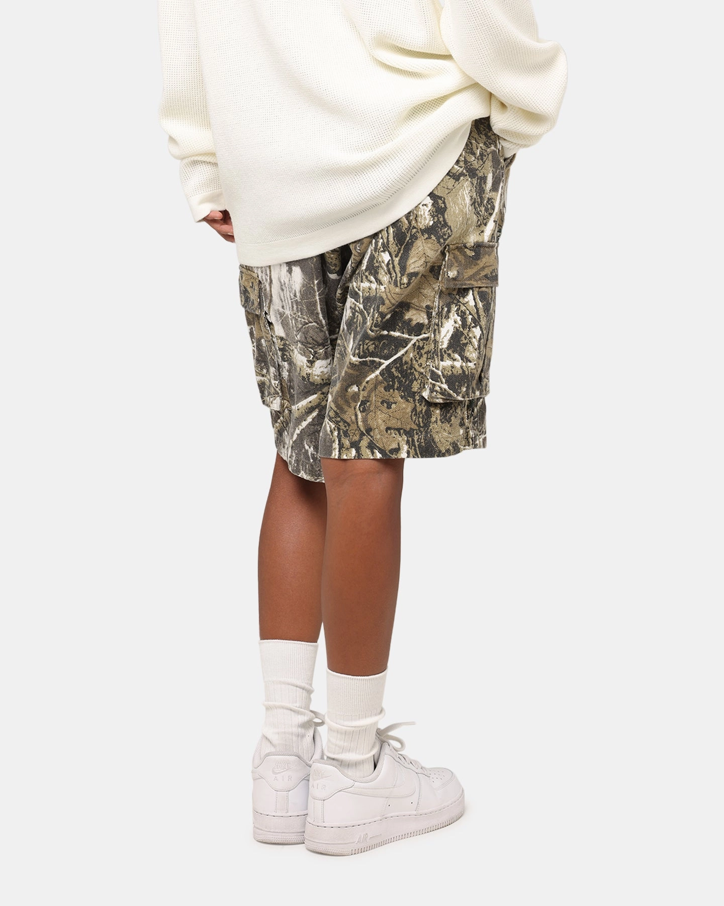 XXIII Torrent Cargo Shorts Real Tree Camo Quick Conversion Hem Cozy Wear