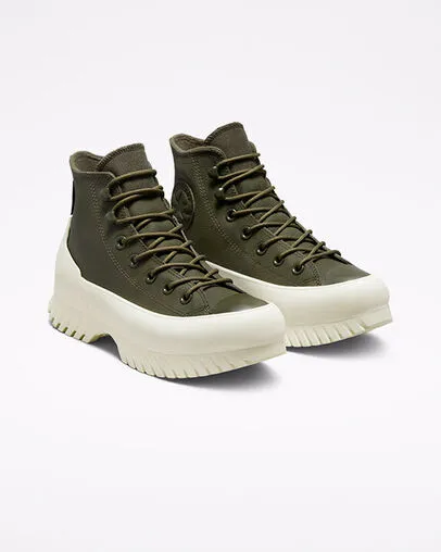Converse scarpa sneakers da donna Cold Fusion Chuck Taylor All Star Lugged Winter 2.0 171426C verde competitive - runner Bouncy Foam Compound