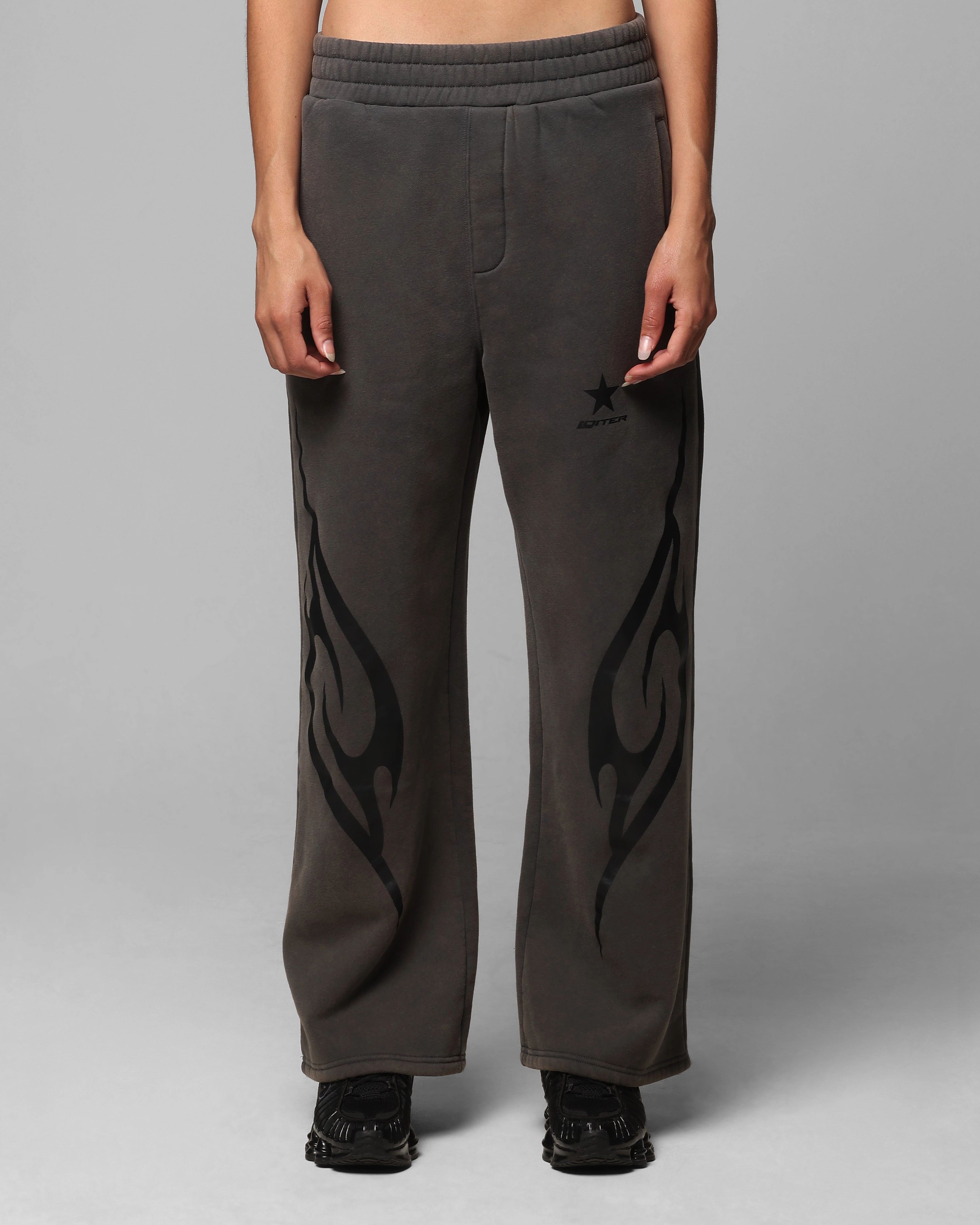 Winter Ready Loiter Cyber Sweat Pants Charcoal