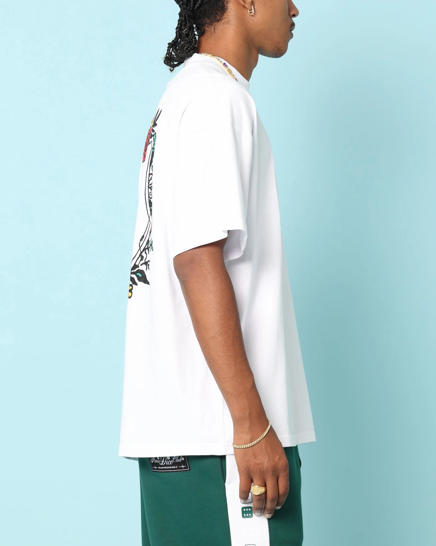 Carr?? Club Carr?? Oversized T-Shirt White Chill Vibe Classic Wearable