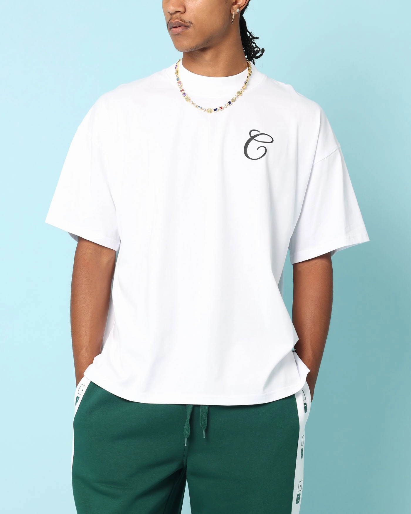 Carr?? Club Carr?? Oversized T-Shirt White Fashion-Ready