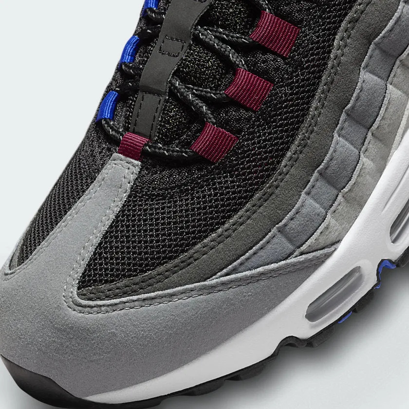 Snowy running traction Style Statement Nike Air Max 95 Next Nature Men's Black Trainers FN7801 001