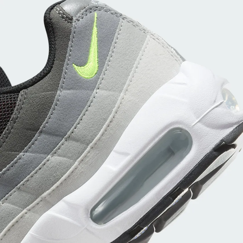 Nike Air Max 95 Next Nature Men's Black Trainers FN7801 001 Compressionless Foam Core