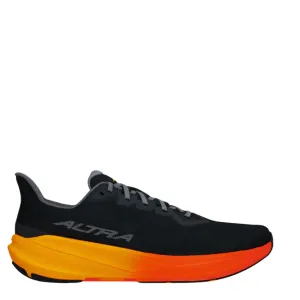 Altra Men's Experience Flow 2 Running Shoes in Black/Orange AW25 Tensile Bar Weaving Superior Flexibility