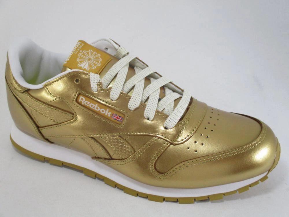 Reebok scarpa sneakers da ragazza Classic Leather BS8944 oro Ultralight TPU Plates ombre - design shoes